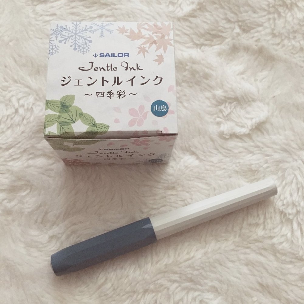 NWT Kaweco Fountain Pen & Sailor Yamadori Ink Set OOP Rare